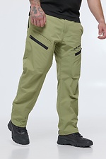Apache nylon cargo with zipped pockets, khaki TUR WEAR 8037485 photo №4