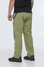 Карго з нейлону та кишенями на блискавці "Апачі", хакі TUR WEAR 8037485 фото №7