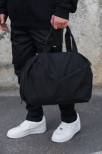 Herren Reisegepäcktasche Gym Nylon Schwarz Without 8055485 Foto №2