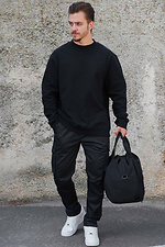 Herren Reisegepäcktasche Gym Nylon Schwarz Without 8055485 Foto №4