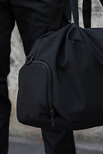 Herren Reisegepäcktasche Gym Nylon Schwarz Without 8055485 Foto №7