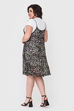 Літня шифонова сукня MASSIMO з білим трикотажним підкладом Garne 3040487 фото №4