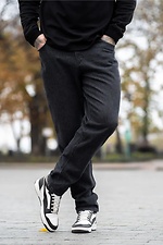 Чоловічі джинси mom denim графітового кольору Teamv 8034489 фото №5