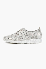 Perforated summer leather sneakers  4205490 photo №2