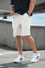 Чоловічі повсякденні шорти Casual Білі Teamv 8034490 фото №3