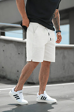Чоловічі повсякденні шорти Casual Білі Teamv 8034490 фото №5