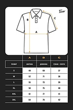 Футболка чоловіча однотонна сорочка поло Polo Біла Teamv 8034491 фото №6