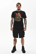 "Defender" stretch nylon cargo shorts, black TUR WEAR 8037491 photo №5