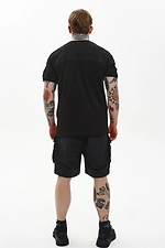 Cargoshorts „Defender“ aus Stretch-Nylon, schwarz TUR WEAR 8037491 Foto №8