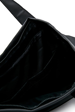 Большая черная сумка шоппер с длинными широкими ручками Garne 3500493 фото №4