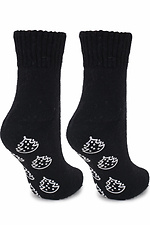 Black angora socks with anti-slip foot Marilyn 4023493 photo №1