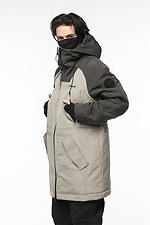 Wasser- und winddichter Winterparka „Bozo“, grau TUR WEAR 8037495 Foto №2
