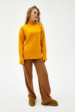 Yellow sweater  4038496 photo №4
