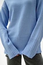 Niebieski sweter  4038498 zdjęcie №6
