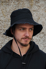 Чоловіча Панамка З Шнурком Та Широкими Полями Clyde Black Without 8055498 фото №2