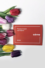 Gift certificate with a face value of 500 UAH. Garne 500 photo №1