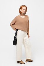 Hellbrauner Pullover Sewel 4038506 Foto №2