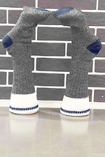 High warm gray socks for the winter R'N'B SOCKS 8024507 photo №1
