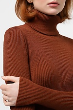 Brown sweater  4038510 photo №4