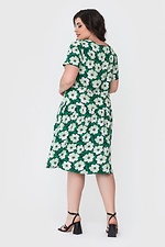 Літня штапельна сукня MARI з короткими рукавами та пишною спідницею Garne 3040511 фото №4