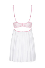 Erotic babydoll nightgown with lace cups Obsessive 4026514 photo №3