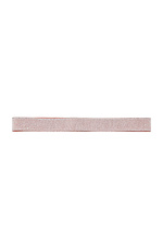 Pinkfarbener schmaler Rippbund mit glänzendem Lurex und Druckknöpfen Garne 3500518 Foto №2