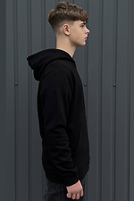 Herren Reißverschlussjacke NAELL schwarz Garne 9001518 Foto №3