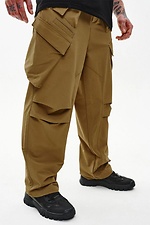 Cargo pants made of stretch nylon "Defender", coyote TUR WEAR 8037520 photo №3