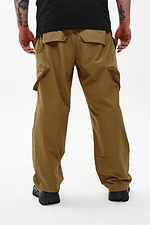 Cargo pants made of stretch nylon "Defender", coyote TUR WEAR 8037520 photo №4