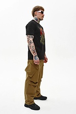 Cargo pants made of stretch nylon "Defender", coyote TUR WEAR 8037520 photo №6