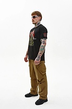 Cargo pants made of stretch nylon "Defender", coyote TUR WEAR 8037520 photo №7