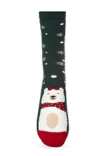 Damensocken „Lappland“, dunkelgrün VTSOCKS 2401522 Foto №1