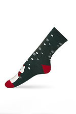 Women's socks "Lapland", dark green VTSOCKS 2401522 photo №2