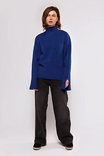 Ultramarinfarbener Pullover Sewel 4038522 Foto №2