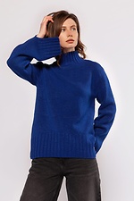 Ultramarynowy sweter  4038522 zdjęcie №3