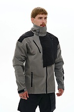 Demi-season jacket made of boiled polycotton "Shogun", gray TUR WEAR 8037522 photo №2