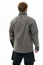Demi-season jacket made of boiled polycotton "Shogun", gray TUR WEAR 8037522 photo №4