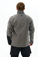 Demi-season jacket made of boiled polycotton "Shogun", gray TUR WEAR 8037522 photo №5