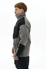 Demi-season jacket made of boiled polycotton "Shogun", gray TUR WEAR 8037522 photo №7