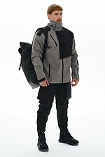 Demi-season jacket made of boiled polycotton "Shogun", gray TUR WEAR 8037522 photo №10