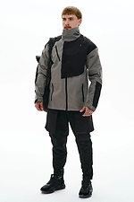 Demi-season jacket made of boiled polycotton "Shogun", gray TUR WEAR 8037522 photo №16