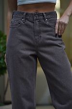 Жіночі джинси мом звужені Denim Mom коричневі Teamv 8034523 фото №5