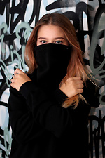 Warm black fleece Without 8042524 photo №1