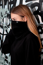 Warm black fleece Without 8042524 photo №2