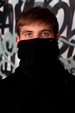 Warm black fleece Without 8042524 photo №4