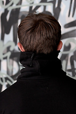 Warm black fleece Without 8042524 photo №6
