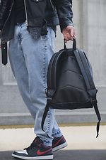 Men's backpack Compact Crocodile Black Without 8049524 photo №7
