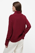 Sweter w kolorze fuksji  4038525 zdjęcie №3