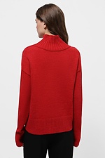 czerwony sweter  4038526 zdjęcie №3