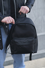 Herren Rucksack Compact Skin Schwarz Without 8049526 Foto №6